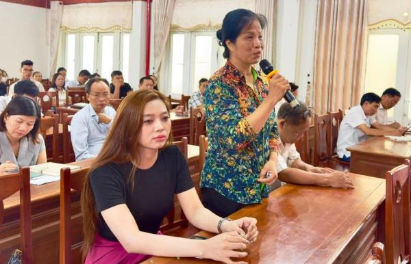 Cử tri phường An Hải kiến nghị nhiều vấn đề về đô thị, môi trường