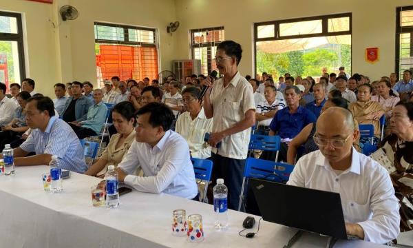 Đối thoại gỡ điểm nghẽn dự án Khu công nghiệp Hòa Ninh
