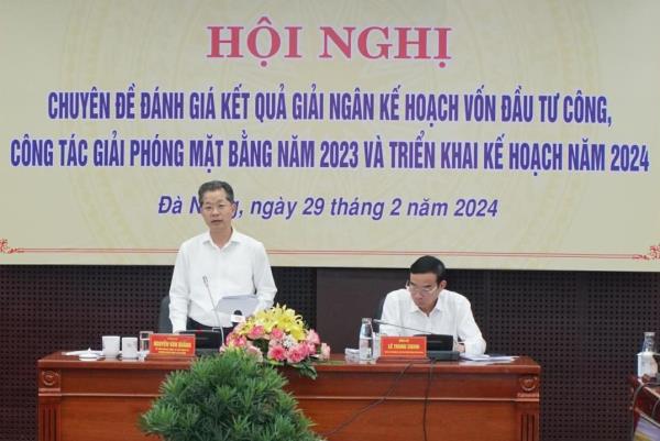 Tập trung gỡ vướng về mặt bằng, thủ tục đẩy nhanh tiến độ giải ngân đầu tư công