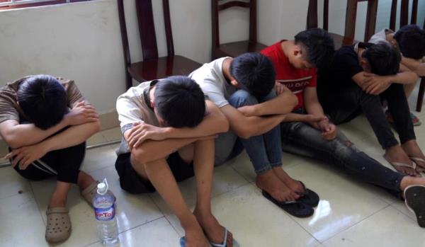 Tạm giữ nhóm đối tượng gây rối trật tự công cộng