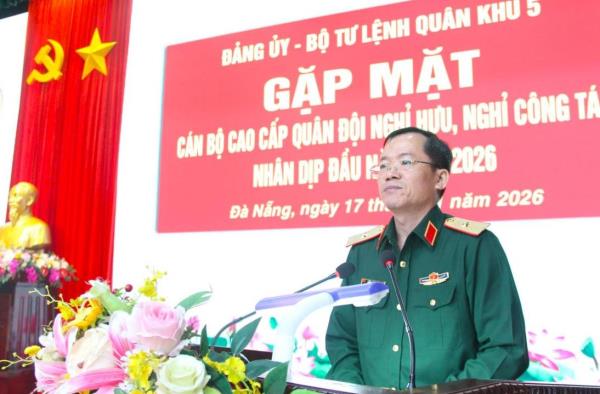 Quân khu 5 gặp mặt cán bộ cao cấp nghỉ hưu, nghỉ công tác