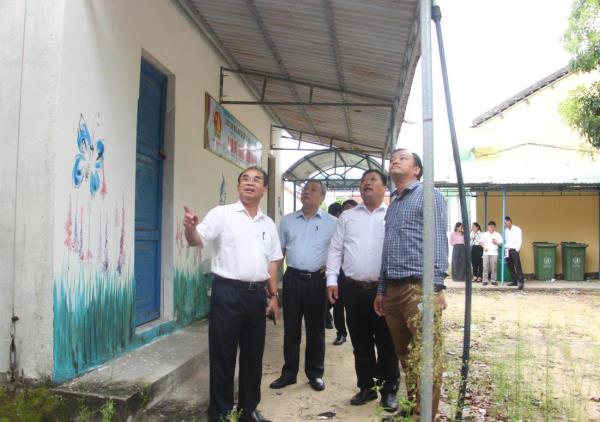 Tập trung sửa chữa, mua sắm, nâng cấp cơ sở vật chất các trường học tại 2 xã Thăng Trường và Thăng An