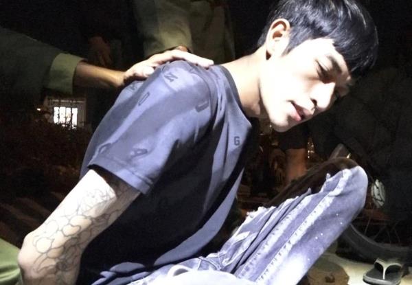 Bị tóm trên đường