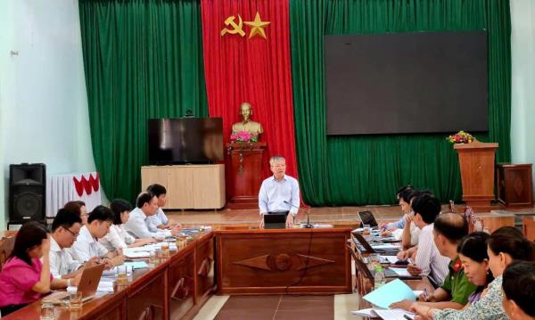 Lãnh đạo TP Đà Nẵng làm việc với các địa phương về công tác chuẩn bị đại hội