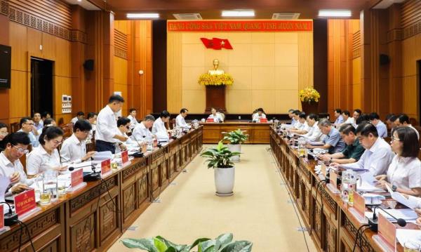 Ban Chỉ đạo sắp xếp, hợp nhất đơn vị hành chính tỉnh Quảng Nam và thành phố Đà Nẵng họp phiên thứ ba