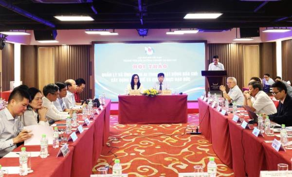 Xây dựng chuẩn mực đạo đức trong ứng dụng AI vào hoạt động báo chí