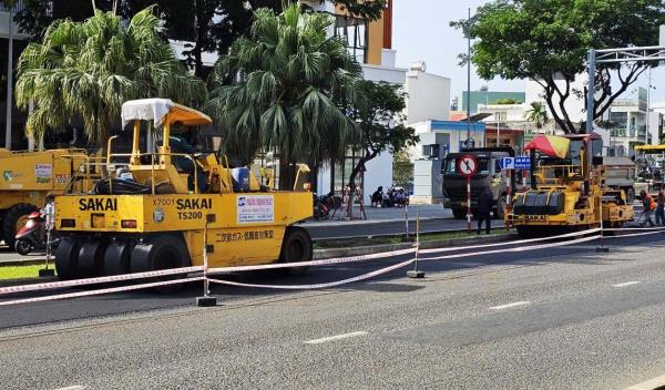 Tổng lực sửa chữa đường sá trước mùa mưa bão