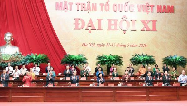 Khai mạc phiên làm việc đầu tiên Đại hội MTTQ Việt Nam lần thứ XI