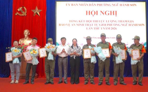 Phát huy hiệu quả lực lượng bảo vệ ANTT ở cơ sở tại phường Ngũ Hành Sơn