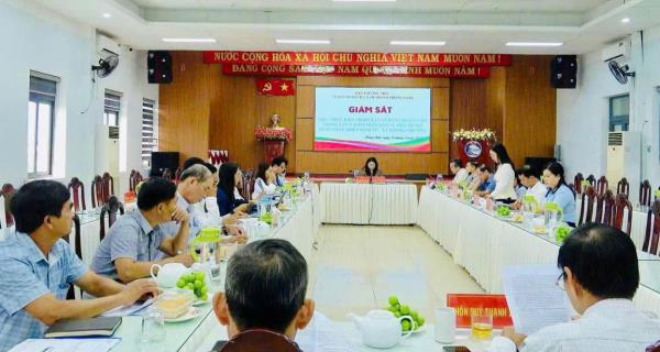 Giám sát thực hiện pháp luật về dân chủ cơ sở tại xã Thăng Bình