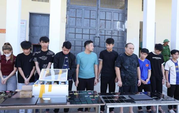 Triệt phá ổ nhóm tội phạm nước ngoài tuyển nhiều người Việt tham gia đường dây rửa tiền cờ bạc trực tuyến xuyên quốc gia