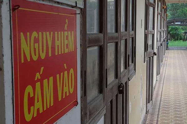 150 học sinh Trường Tiểu học thị trấn Cửa Việt phải học ké trường khác bao lâu nữa?