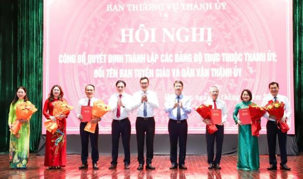 Thành lập 2 Đảng bộ trực thuộc Thành ủy Đà Nẵng