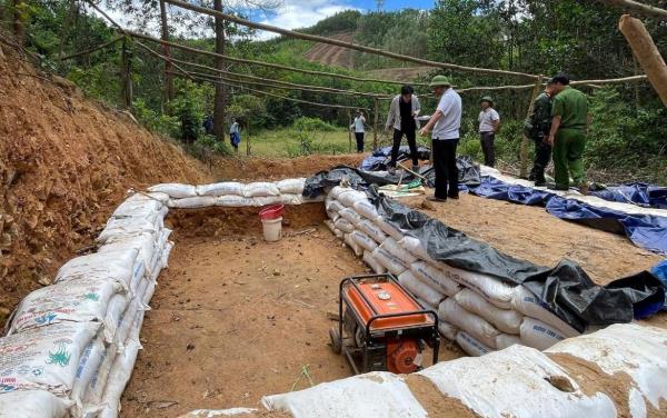 Các xã vùng cao Đà Nẵng truy quét, xử lý khai thác vàng trái phép
