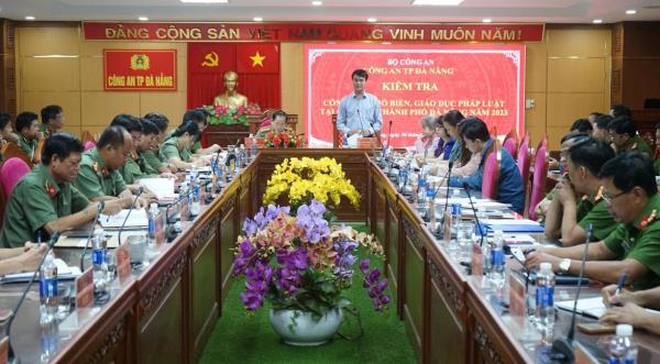 CATP Đà Nẵng đi đầu trong tuyên truyền, phổ biến, giáo dục pháp luật