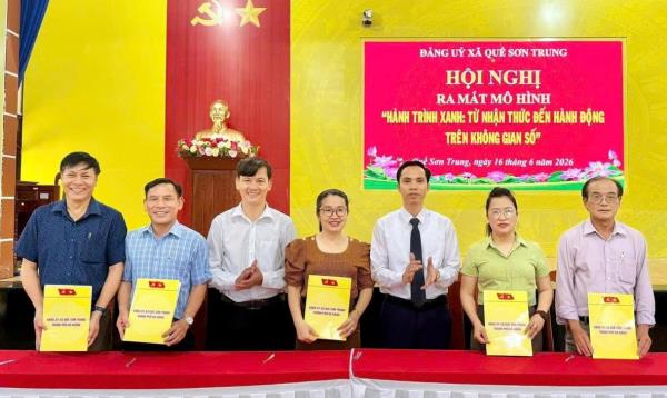 Xây dựng môi trường xanh trên không gian số
