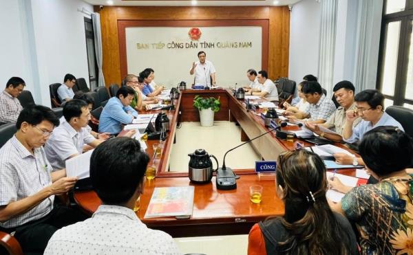 Lãnh đạo tỉnh Quảng Nam tiếp nhận ý kiến về Dự án Khu dân cư số 1 Điện An mở rộng