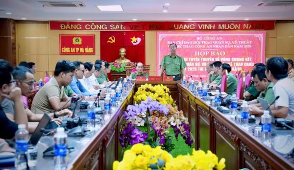 Hội thao CAND lớn nhất từ trước đến nay diễn ra tại Đà Nẵng