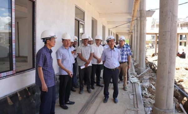 Kiên quyết xử lý nhà thầu chậm tiến độ tại dự án trường học vùng biên A Lưới