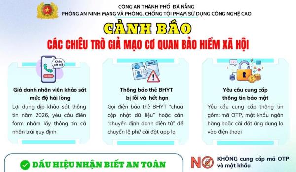 Cảnh giác thủ đoạn giả danh nhân viên y tế hỗ trợ làm bảo hiểm y tế cho trẻ em