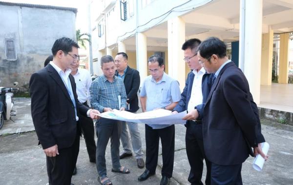 Đẩy nhanh tiến độ, tháo gỡ vướng mắc các công trình trường học