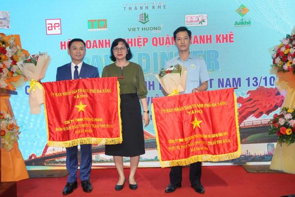 Quận Thanh Khê có 4 doanh nghiệp nhận Cờ thi đua và Bằng khen của Chủ tịch UBND TP Đà Nẵng