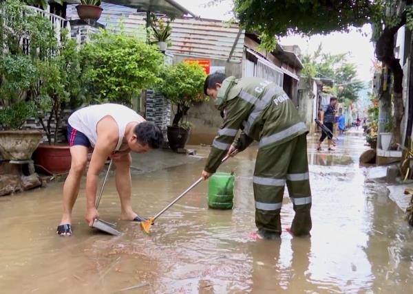 Liên Chiểu tập trung khắc phục hậu quả ngập lụt