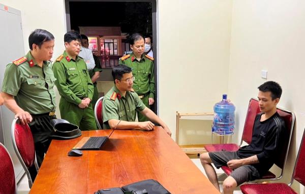 Thượng uý Công an bị thương trong lúc làm nhiệm vụ