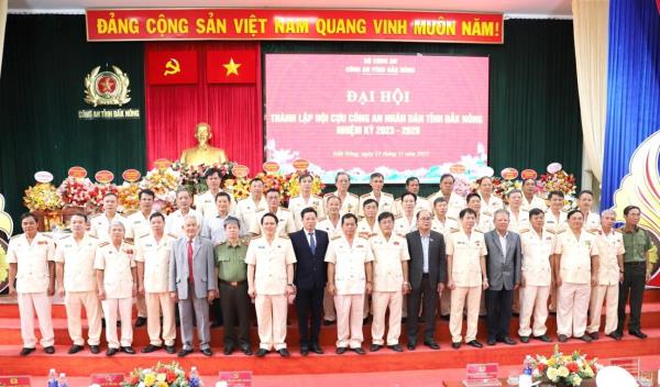 Đại hội thành lập Hội Cựu CAND tỉnh Đắk Nông, nhiệm kỳ 2023 – 2028