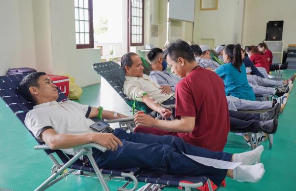 Cán bộ nhân viên THACO Chu Lai hiến 1.000 đơn vị máu