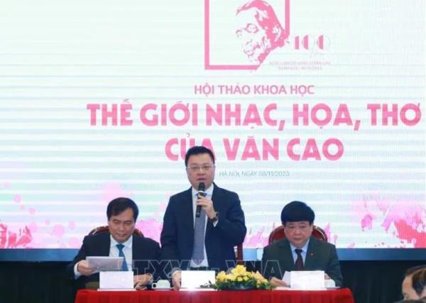 Phát huy giá trị di sản của nghệ sĩ đa tài Văn Cao - cây đại thụ nền văn học, nghệ thuật Việt Nam