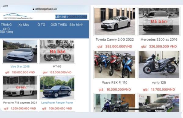 Nhiều nạn nhân ở Đà Nẵng sập bẫy lừa xe Hải quan thanh lý