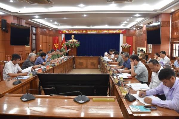 Đề nghị điều chỉnh lộ trình xây dựng trụ sở Công an xã, thị trấn tại Quảng Nam