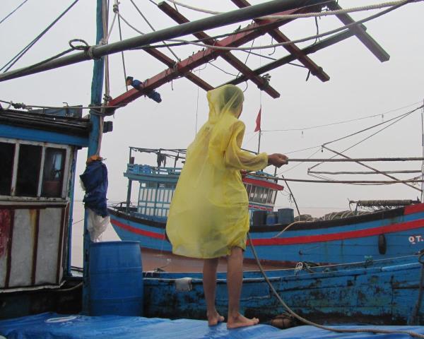 Quảng Trị : Một ngư dân thiệt mạng do sét đánh khi đang đánh cá trên biển