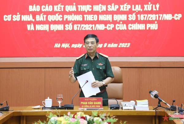 Tháo gỡ vướng mắc trong thực hiện sắp xếp lại, xử lý nhà, đất quốc phòng