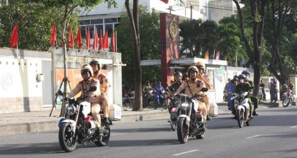 Công an quận Cẩm Lệ triển khai đợt cao điểm đảm bảo TTATGT , TTXH dịp Tết Nguyên đán giáp Thìn và Lễ hội đầu xuân 2024