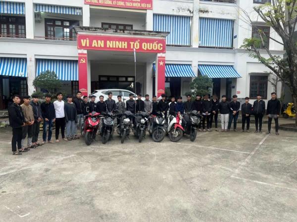 Kịp thời truy xét, bắt giữ nhóm thanh thiếu niên gây rối, chuẩn bị đánh nhau