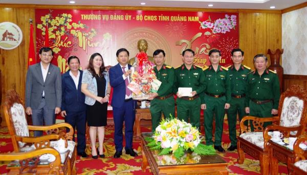 Bí thư Tỉnh ủy Quảng Nam Lương Nguyễn Minh Triết thăm, chúc Tết các lực lượng vũ trang