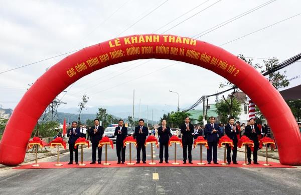 Khánh thành 3 công trình đường giao thông trọng điểm ở khu vực phía Tây TP Đà Nẵng