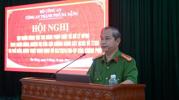 Tập huấn công tác thi hành pháp luật về xử lý vi phạm hành chính