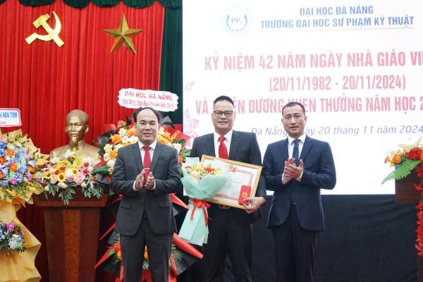 Trường Đại học Sư phạm Kỹ thuật Đà Nẵng kỷ niệm Ngày Nhà giáo Việt Nam và tuyên dương khen thưởng năm học 2023-2024