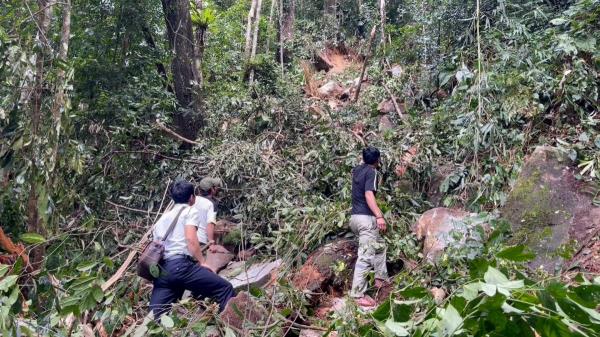 Quảng Nam công bố tình huống khẩn cấp về sạt lở đất, đá tại một số điểm dân cư trên địa bàn xã Trà Don