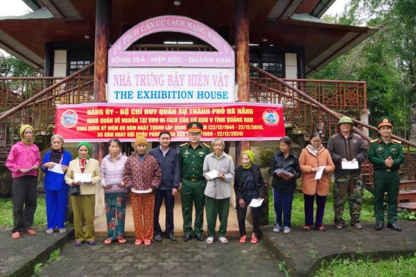 Đà Nẵng hành quân về nguồn nhân dịp kỷ niệm 80 năm ngày thành lập Quân đội nhân dân Việt Nam