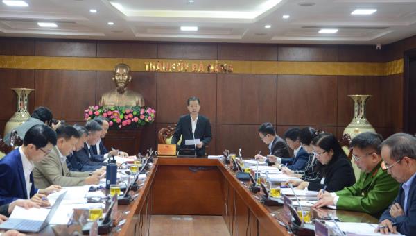 Bí thư Thành ủy Đà Nẵng Nguyễn Văn Quảng chủ trì phiên họp thứ 10 về phòng, chống tham nhũng, tiêu cực