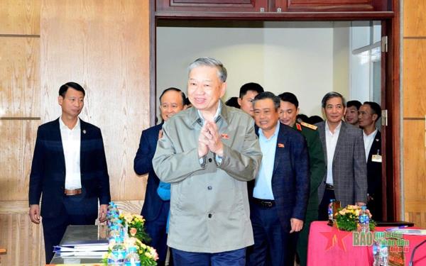 Tổng Bí thư Tô Lâm: Kiện toàn tổ chức bộ máy của hệ thống chính trị trong quý I-2025