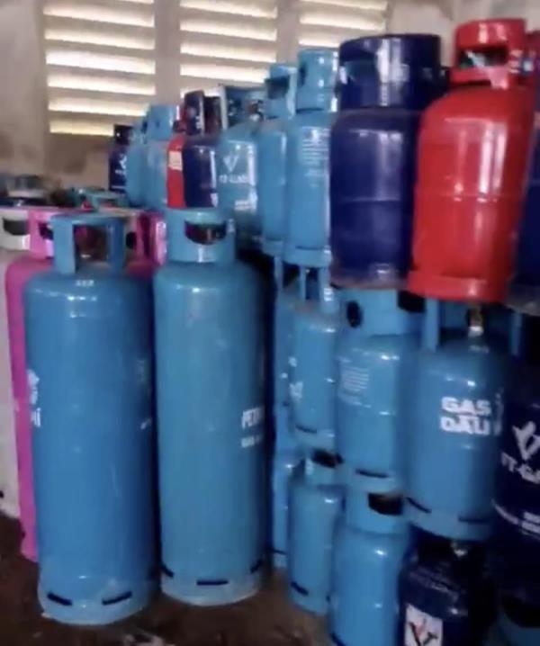 Nghi vấn hàng ngàn vỏ bình gas bị chiếm dụng trái phép