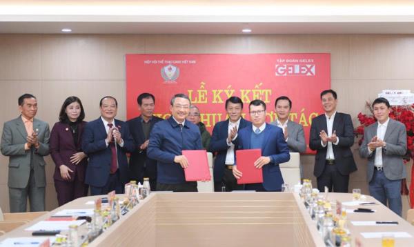Hiệp hội Thể thao CAND ký thỏa thuận hợp tác với Tập đoàn GELEX