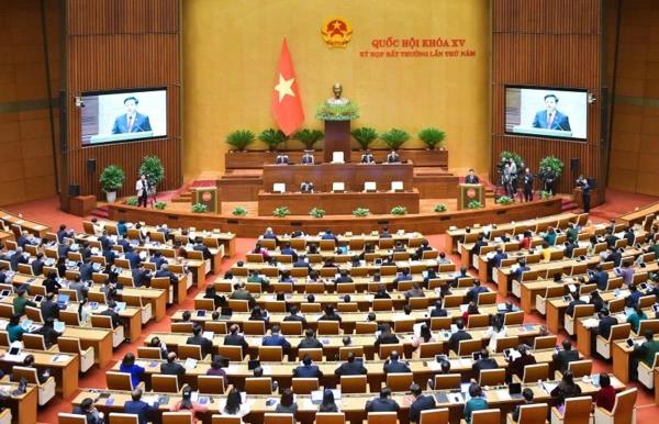 Quốc hội thông qua Nghị quyết miễn nhiệm chức vụ Chủ tịch nước đối với ông Võ Văn Thưởng