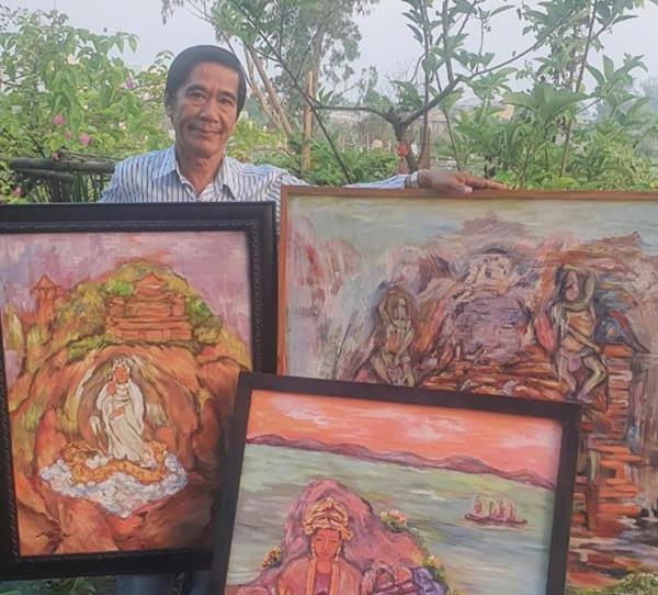 Trưng bày 60 tác phẩm mỹ thuật đặc sắc tại triển lãm Diệu âm Ngũ Hành Sơn