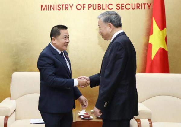Thắt chặt quan hệ hợp tác giữa Bộ Công an hai nước Việt Nam - Lào